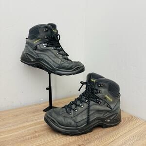 LOWA Renegade GTX Gray Leather Lace Up Boots Men’s Size 10.5